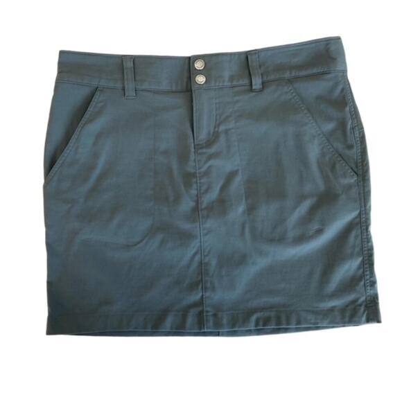 Columbia Dark Gray Hiking Skort - Size 8 - Picture 1 of 4